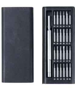 25 in 1 Schrauben drehers atz Präzisions-Magnets ch rauben dreher Bits Mini-Werkzeug koffer abnehmbar für die Reparatur von Smart-Home-PCs